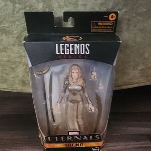 Marvel Eternals Thena Figure with Gold Outfit